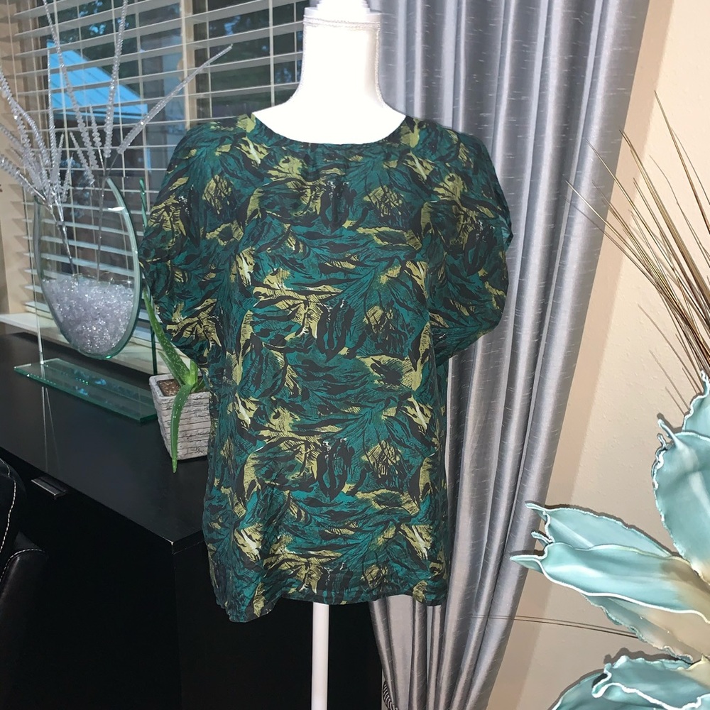 Options Melrose silk sleeveless blouse